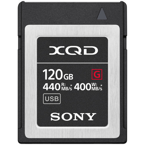 Brand New Unused Sony G Series 120GB XQD Memory Card Nikon D5 D4