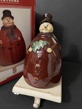 Snowman Świąteczna pończocha kominek 