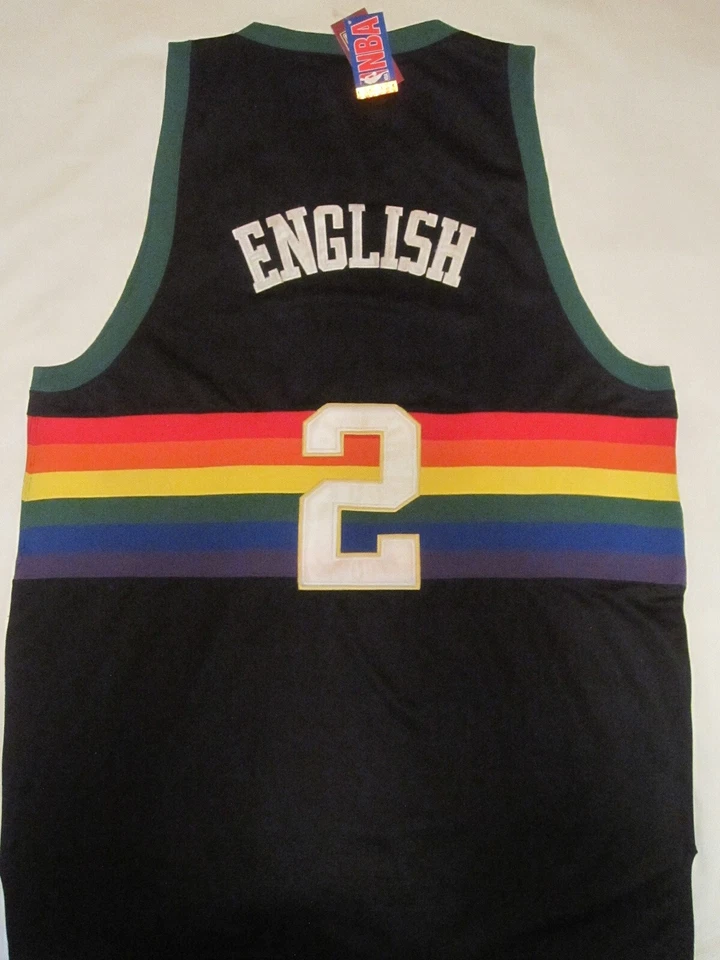 VTG Mitchell & Ness Alex English #2 Denver Nuggets 1983-84 Jersey | Size: 56 NWT - Image 2 of 4
