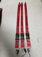 Houston Rockets Basketball NBA Lot Of 3 Lanyard Key Ring Keychain Safety Clip