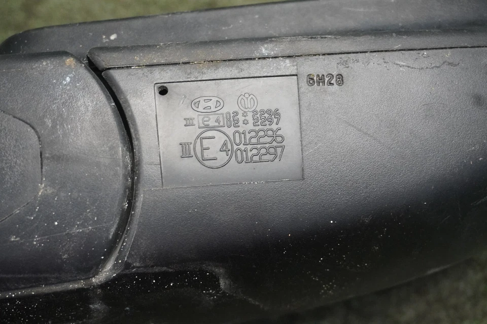 Espejo retrovisor de puerta Hyundai Accent 2007 2008 2009 lado del pasajero OEM E4012296 Foto 4 de 4