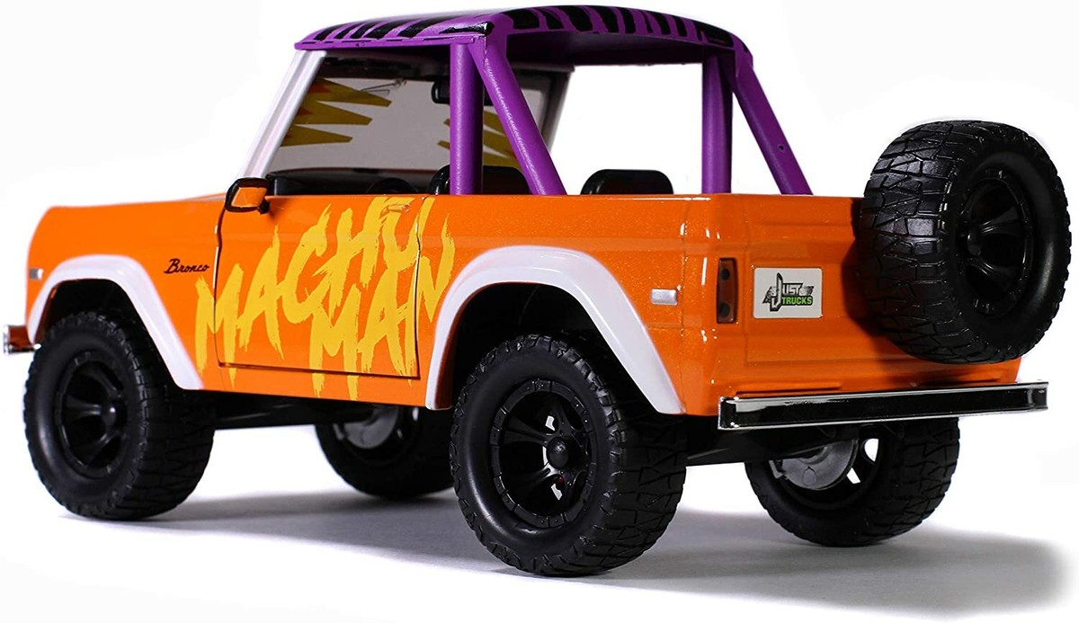 ミニカー Ford Bronco w/Macho Man Randy Savage Macho Man Randy Savage 1973 Ford Bronco WWE Jada Diecast