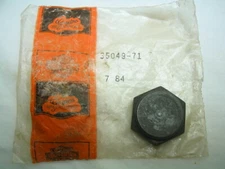 NOS Transmission Mainshaft Nut 35049-71 Harley Sportster XL