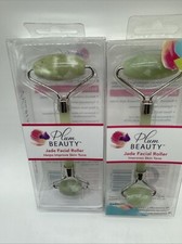 2 Plum Beauty Jade Dual-Sided Facial Roller Reduce Wrinkle Puffiness Eye