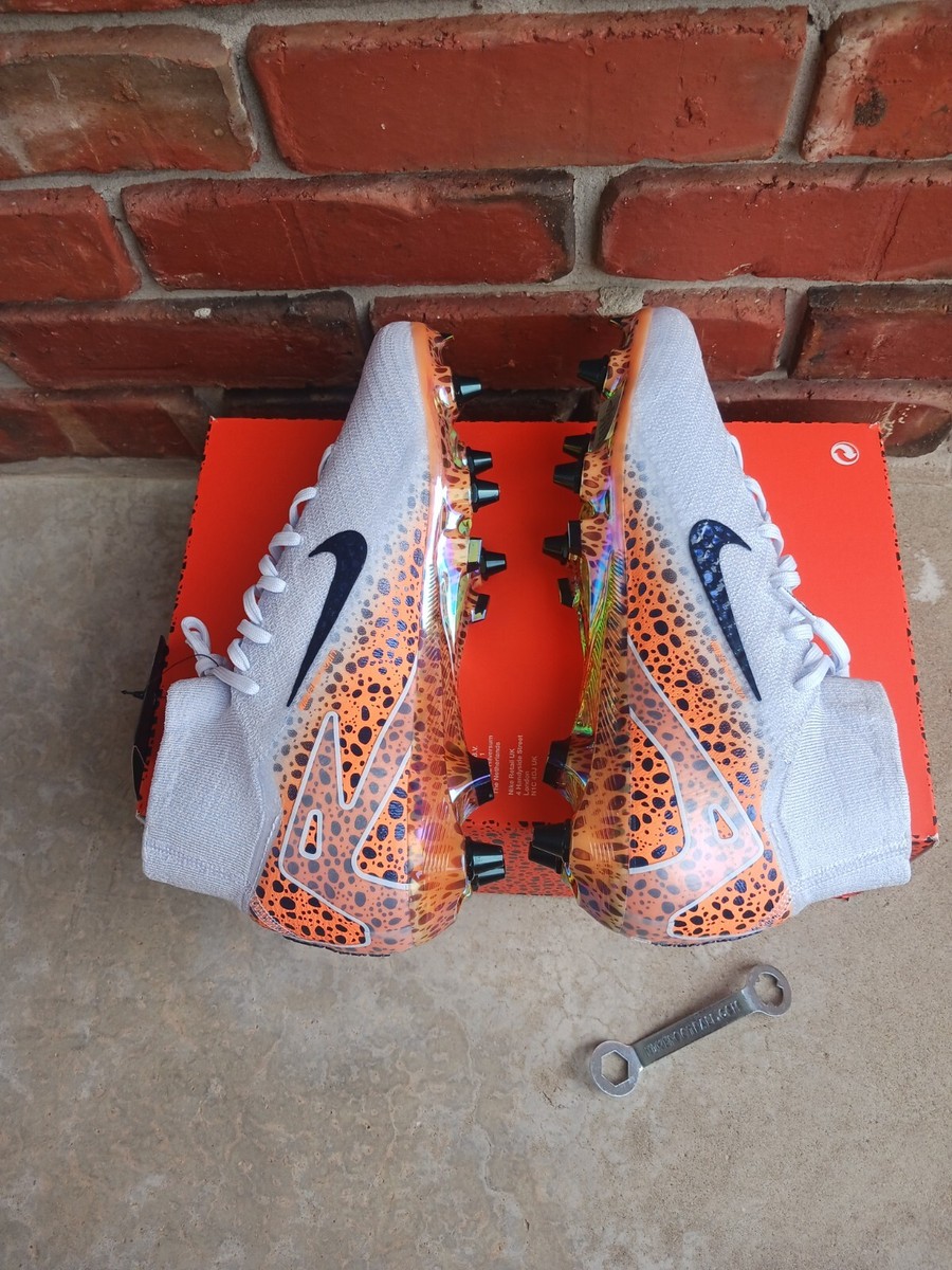 Size 7.5 Nike Superfly 10 Elite Electric SG P High Olympic Safari