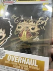 Funko Pop Overhaul 788 signed+remark Kellen Goff COA &Protector My Hero Academia