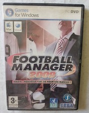 CD ROM PC JEUX -FRANCE - FOOTBALL MANAGER 2009 -SEGA - COLLECTOR - 
