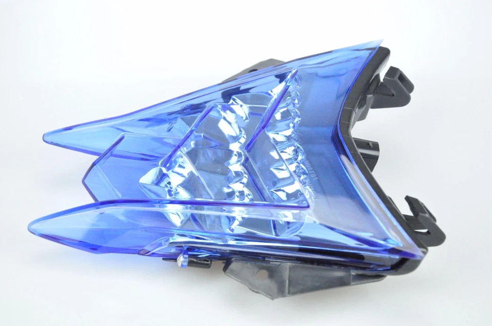Luz trasera LED intermitente compatible con BMW 13-19 S1000R 08-18 S1000RR 11-14 HP4 AZUL Foto 3 de 4