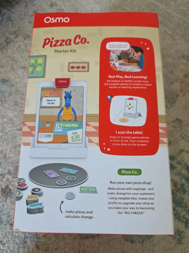 Osmo Pizza Co. Starter Kit for iPad Ages 5-12 Communication Money Skills - Image 2 of 3