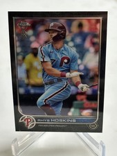 2022 Topps Chrome Baseball Ben Baller Rhys Hoskins #8 Philadelphia Phillies