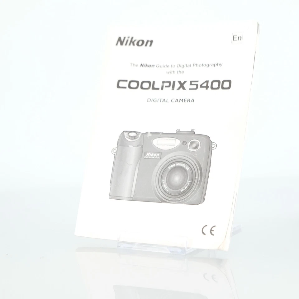 Nikon Coolpix 5400 Digital Compact Camera 5MP Flip Screen Black CCD Sensor Digic - Image 3 of 4