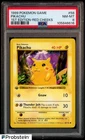 1999 Pokemon Game #58 Pikachu 1st Edition Red Cheeks PSA 8 NM-MT