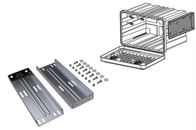 Daken HH473 - Horizontaler Halter - Magnelis-Stahl - für Kästen bis 500 mm Tiefe