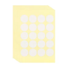 160 PCS Candle Wick Stickers, Double-Sided Heat Resistance Wick Stickers for