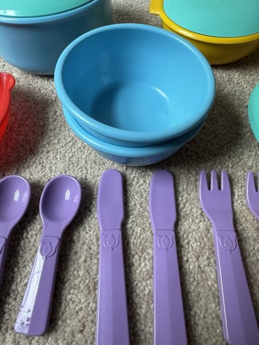 Lot of VTG Kitchen Play Toys Little Tikes Fisher-Price Tyco Pot Holder Plate S&P - Picture 10 of 24