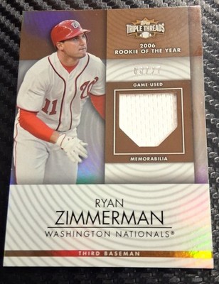 Ryan Zimmerman #TTUR-264 /27 triple threads 