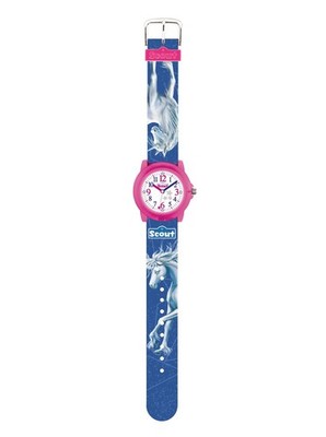 Scout Kinderarmbanduhr 280305023 Serie Crystal ''Sternschnuppe'' Einhorn Mädchen