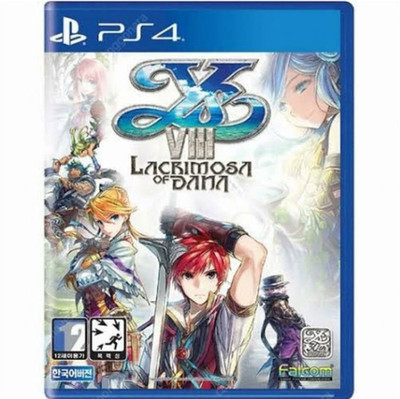Ys VIII 8 Lacrimosa of DANA (Playstation 4) PS4 Very Good Korean Ver.