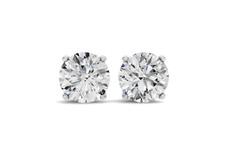 Natürliche Diamant Ohrstecker für Damen Her...
