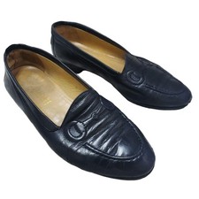 Gucci Loafers Bit Leather Black Women's Size EU37/US7