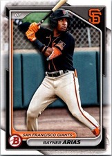 2024 Bowman Draft #BD-189 Rayner Arias