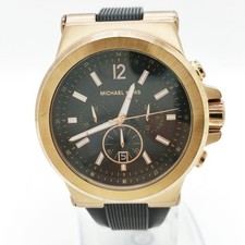 MICHAEL KORS Watch MK8184 47mm Mens Black 4729842