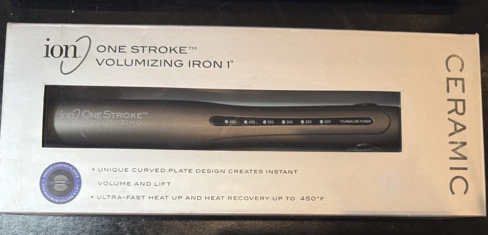 Plancha voluminizadora Ion One Stroke 1" para alisar el cabello - A2000 Foto 4 de 4