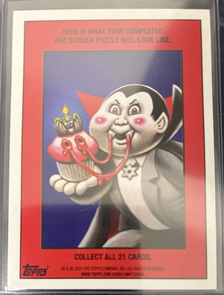GPK 40th Anniversary Orange Decapitated Hedy 27a 2025 Topps Rare 23/25 SP - Image 2 of 2