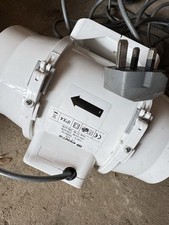 Vents TT 125mm 5" Inline Extraction Ventilation Fan for Hydroponics
