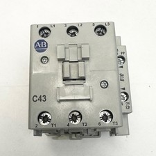 Allen-Bradley 100-C43J10 Ser. A Contactor 24V 60Hz 3 Pole