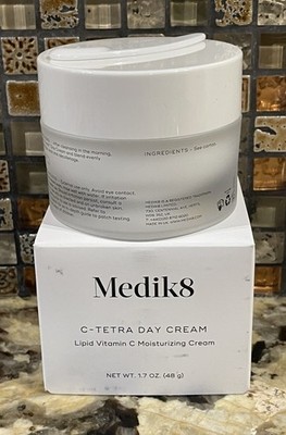 MEDIK8 C-TETRA DAY CREAM Lipid Vitamin C Moisturizer 1.7oz FULL SIZE NIB