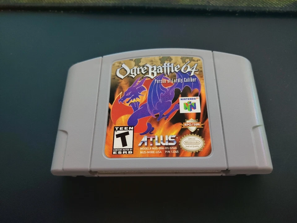 Ogre Battle 64: Person of Lordly Caliber - Nintendo 64 - N64 - NTSC-U/C - Modul