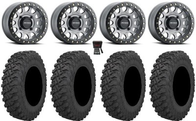 Method 401 Bdlk 15x6 Wheels Ti 32'' Pro Runner Tires Textron Wildcat XX