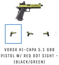 Vorsk Hi-Capa 5.1 YOU Pick The Color 