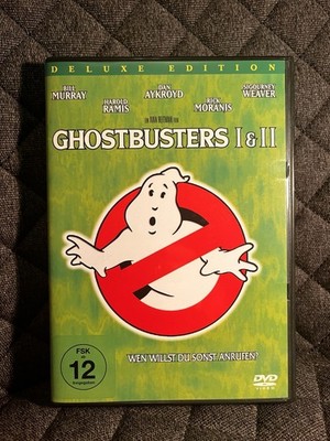 GHOSTBUSTERS 1 + 2 DVD-BOX MIT BILL MURRAY DAN AKROYD & SIGOURNEY WEAVER