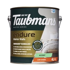 Taubmans 4L Accent Low Sheen Endure Interior Walls Paint