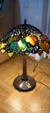 Tiffany Lampenschirm mit Bronze Vintage Stil Lampe