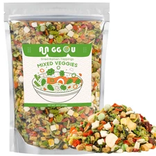 Vegetable Ramen Toppings Mix 14Oz, 12 Ingredient Dried Veggie Blend