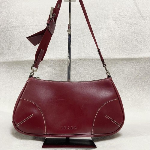 Prada Prada Archive Leather One Shoulder Bag Designer Handbag Luxury Fashion