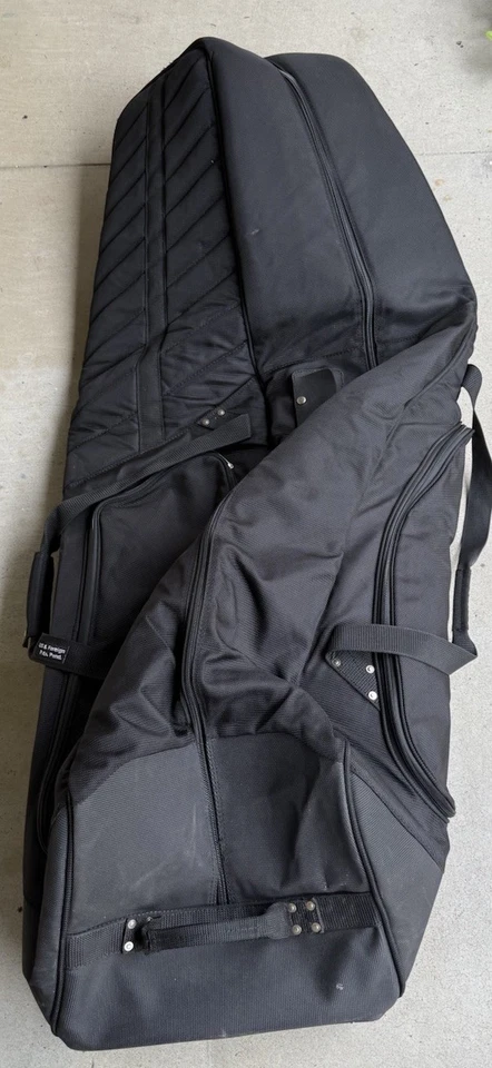 Bolsa de viaje de golf Sun Mountain ClubGlider Journey - negra - usada Foto 2 de 4