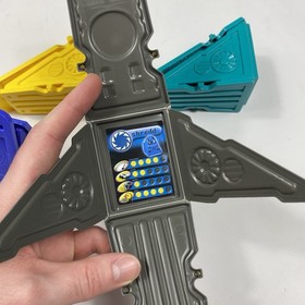 LEGO:  XALAX Racers Lot Of 4 With Launchers (Missing 1 Figure) Vintage