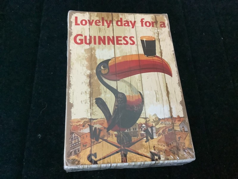 Lovely Day for a Guinness (Beer)-Playing Cards-Advertisement-Ireland-Novelty NIB