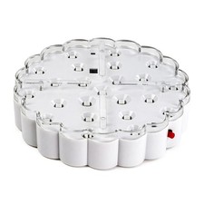 Donbala Led Lights Base - 6 Inch Round Lights 13 Colors Brightness Adjustment