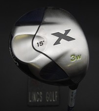 Callaway X 15° 3 Wood Stiff Graphite Shaft Callaway Grip