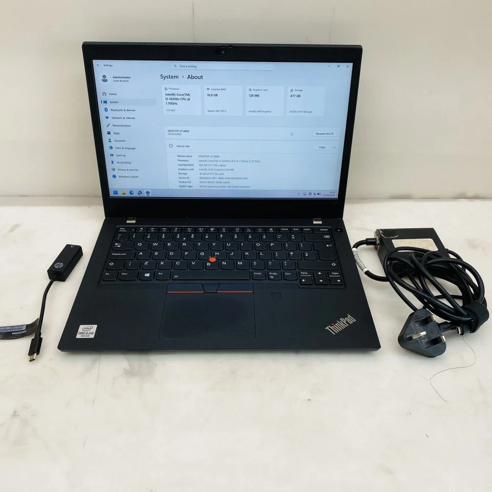Lenovo ThinkPad P50 i7-6820HQ 2.7ghz 32GB RAM 512 SSD WIN10 OFFICE 2024 M2000, photo 1 of 5