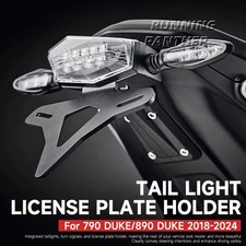 For 790Duke 890Duke 2018-2024 Rear Tail Stock License Plate Tailstock  LED Light