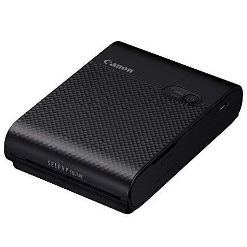 Canon SELPHY Square QX10 Smartphone Printer Black (Heavy Duty/Sticker/Compact)