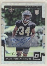 2017 Donruss Optic Rookies Holo Auto 8/99 Marshon Lattimore #136 Auto c6t