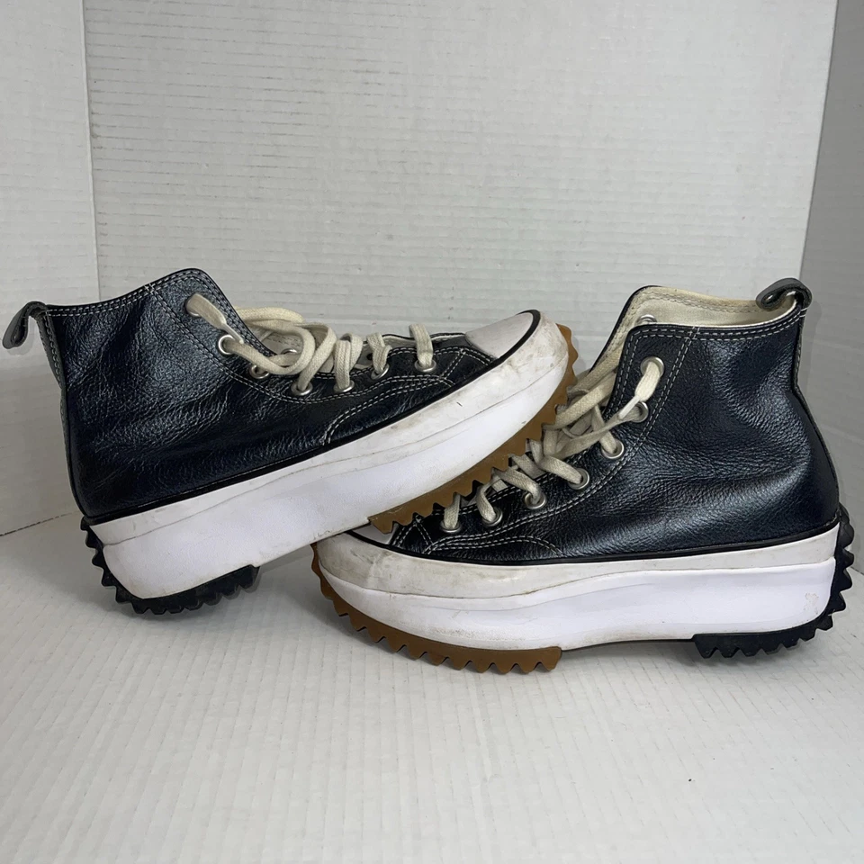 Converse Run Star Hike Canvas Platform Black/White/Gum Men’s 6/ Women’s 7.5 - Image 3 of 4