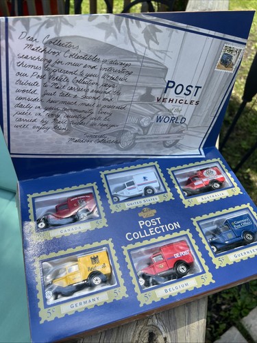 NOS 1995 FORD MODEL A POST VEHICLES OF THE WORLD 1/64 MATCHBOX 6 PIECE GIFT SET - Picture 2 of 6